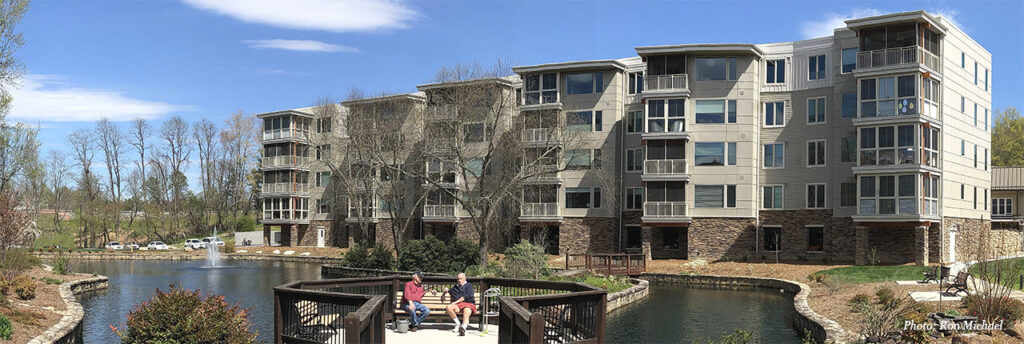 G-Hall overlooking Tranquil Lake