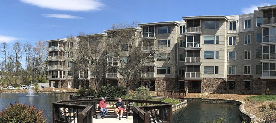 G-Hall overlooking Tranquil Lake