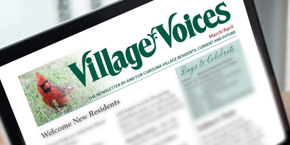 Village Voices on Laptop